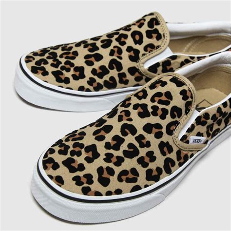 leopard print vans slip on.